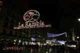 La Rambla de Barcelona amb llums de Nadal La Rambla de Barcelona amb llums de Nadal