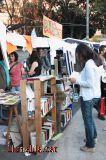 Biblioteca a l'acampadaBCN